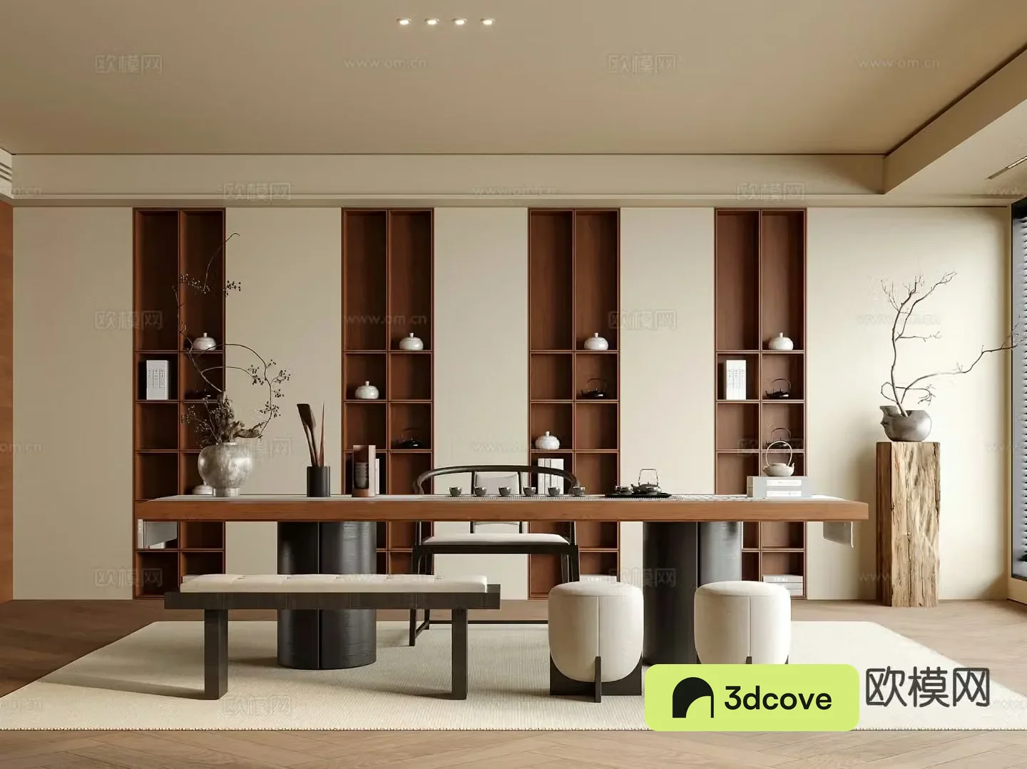 New Chinese tea room