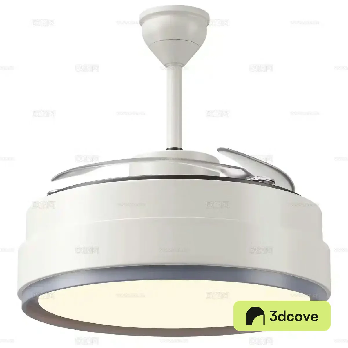 Modern chandelier fan chandelier