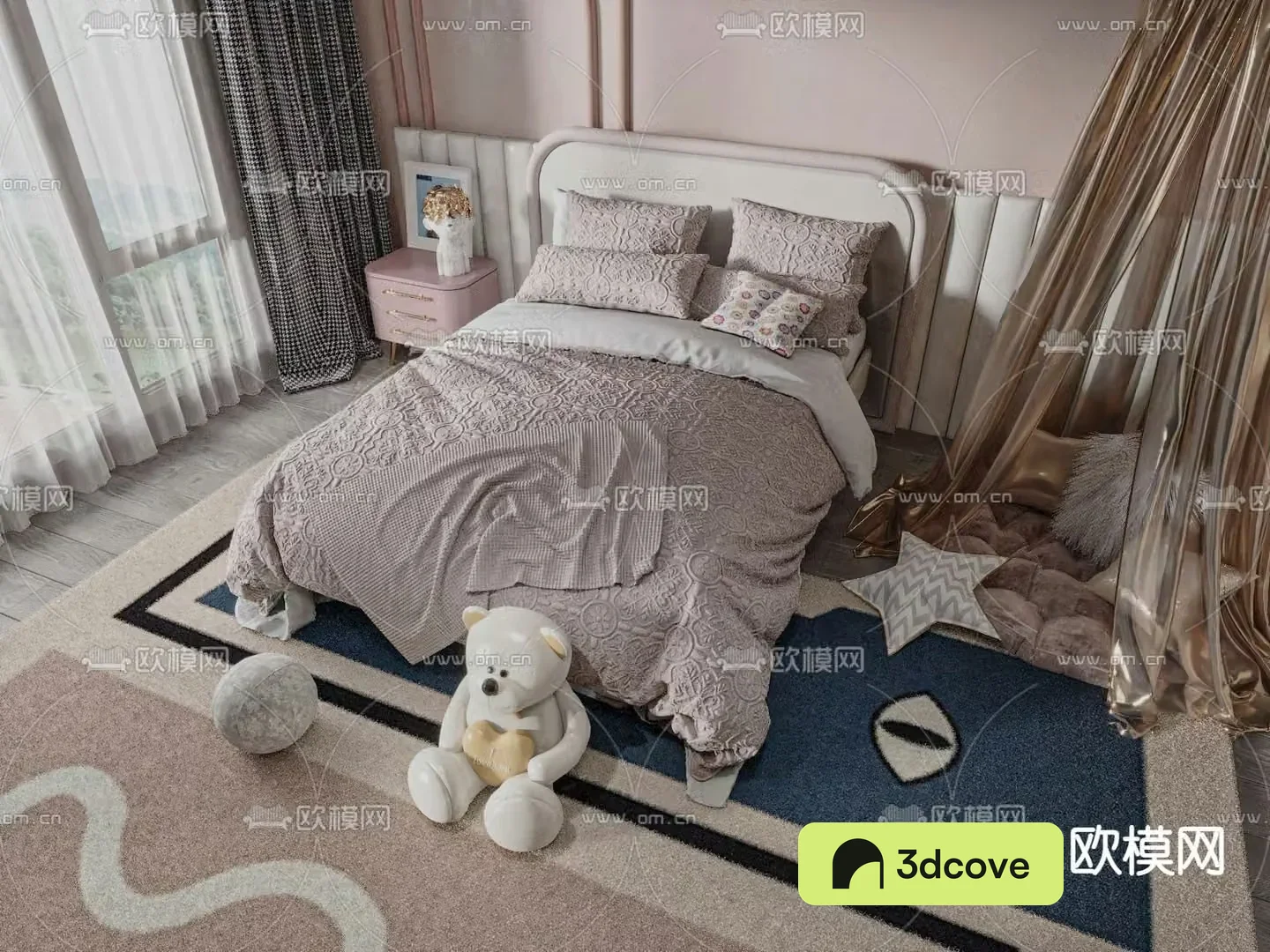 Modern children’s bed