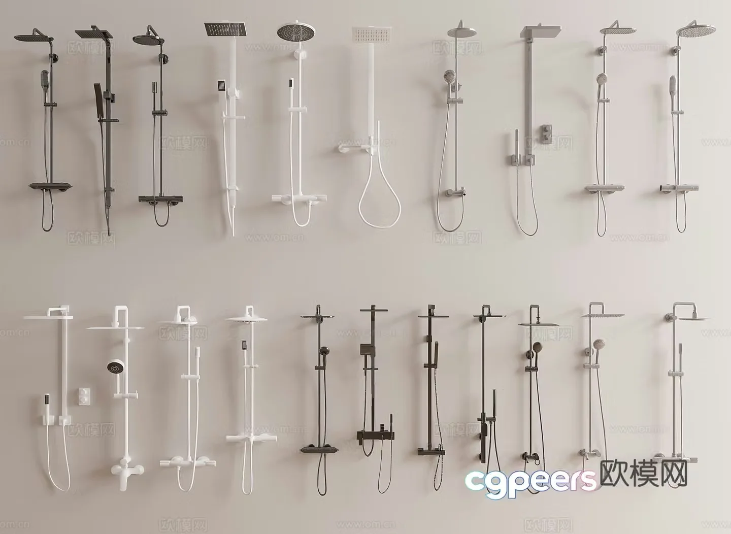 shower head 3d model