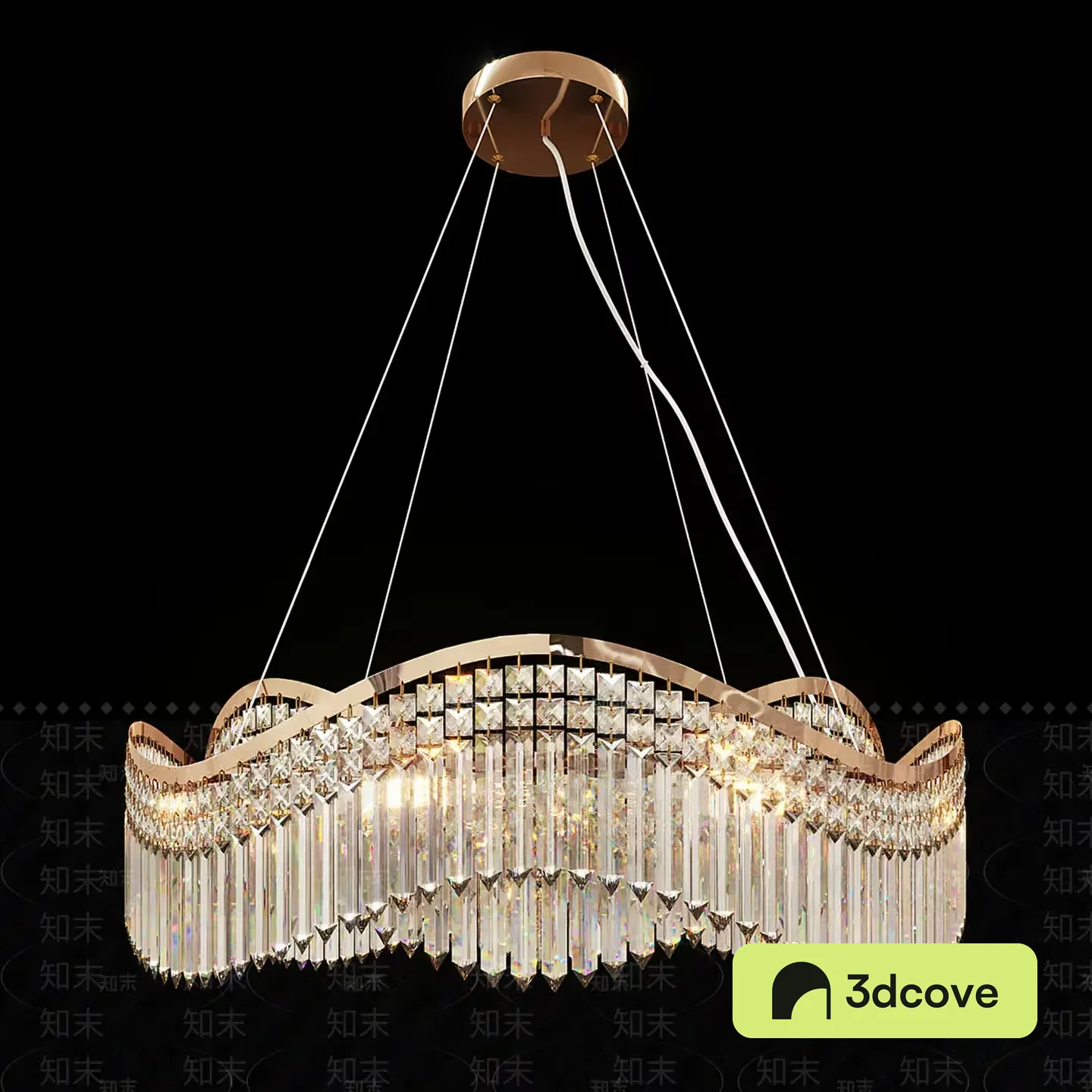 Gold Light Fixture