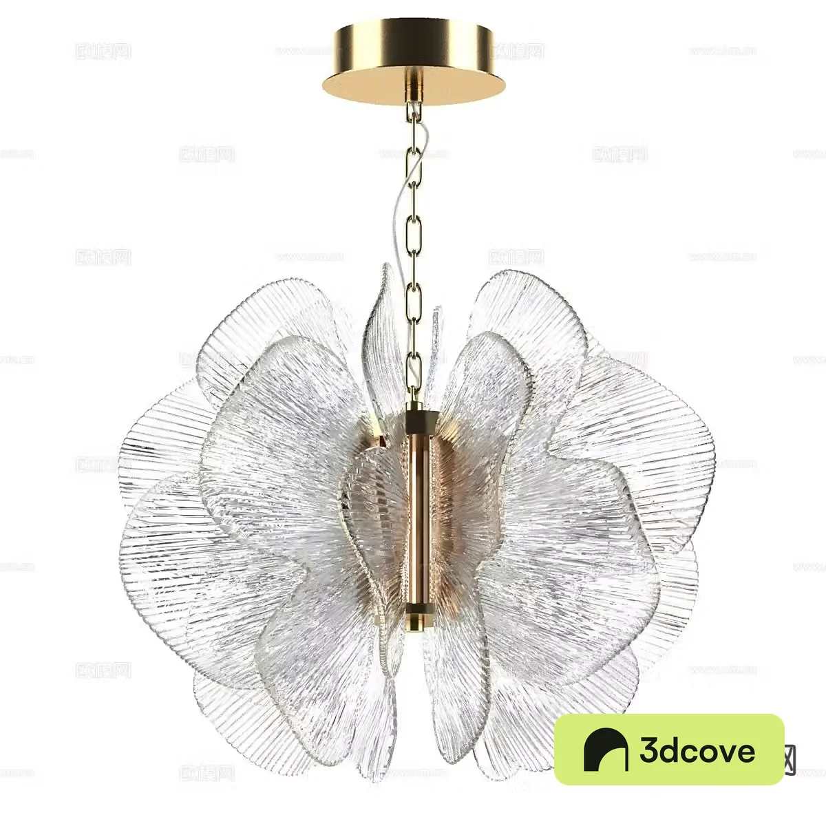 Modern dining room chandelier