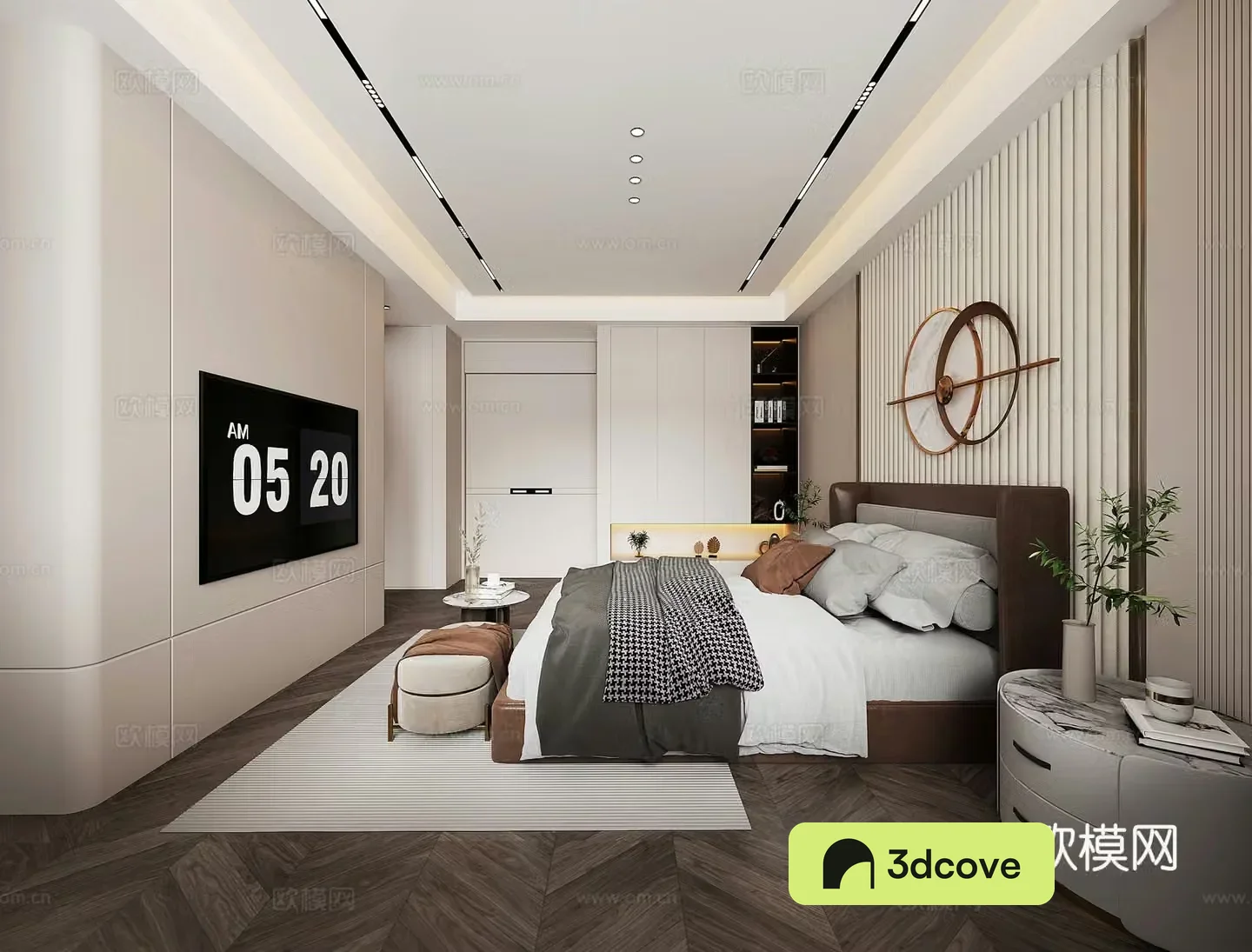 Modern bedroom