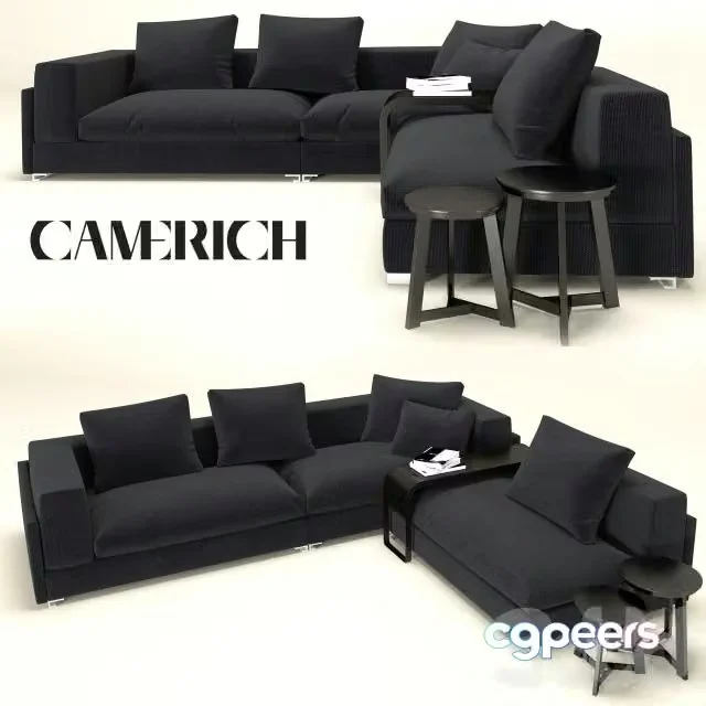 3ds Max Free – Sofa Camerich Brooks