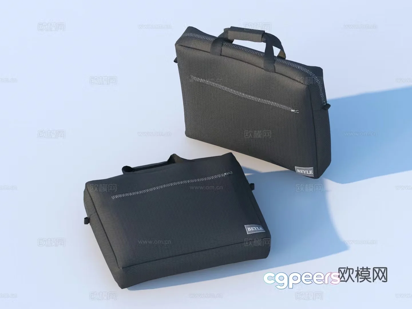 Handbag briefcase 3d model