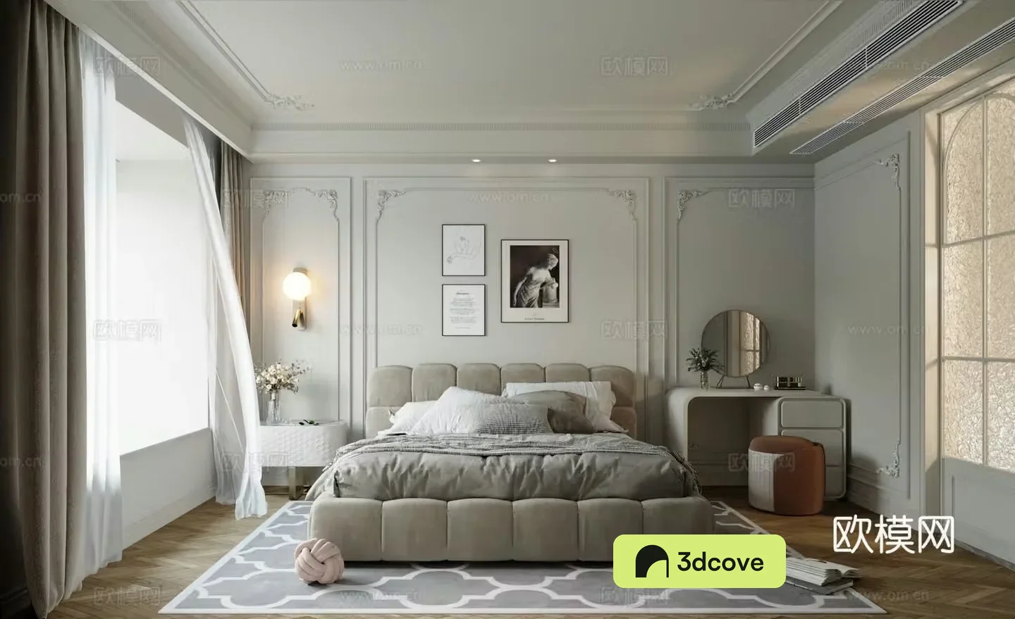 French bedroom