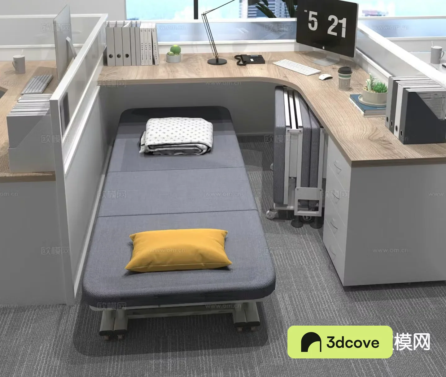 Modern office folding bed