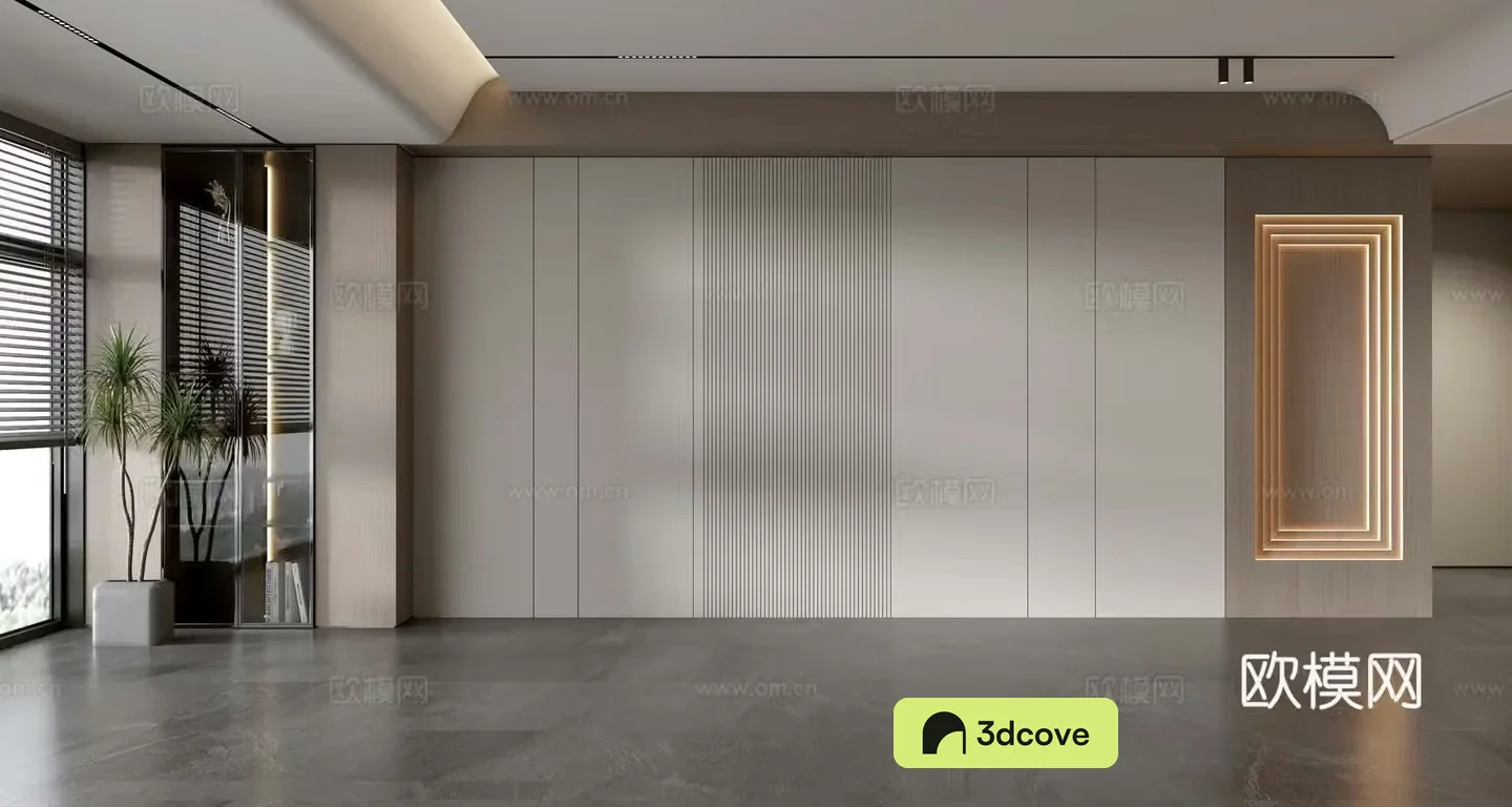 Modern sofa background wall