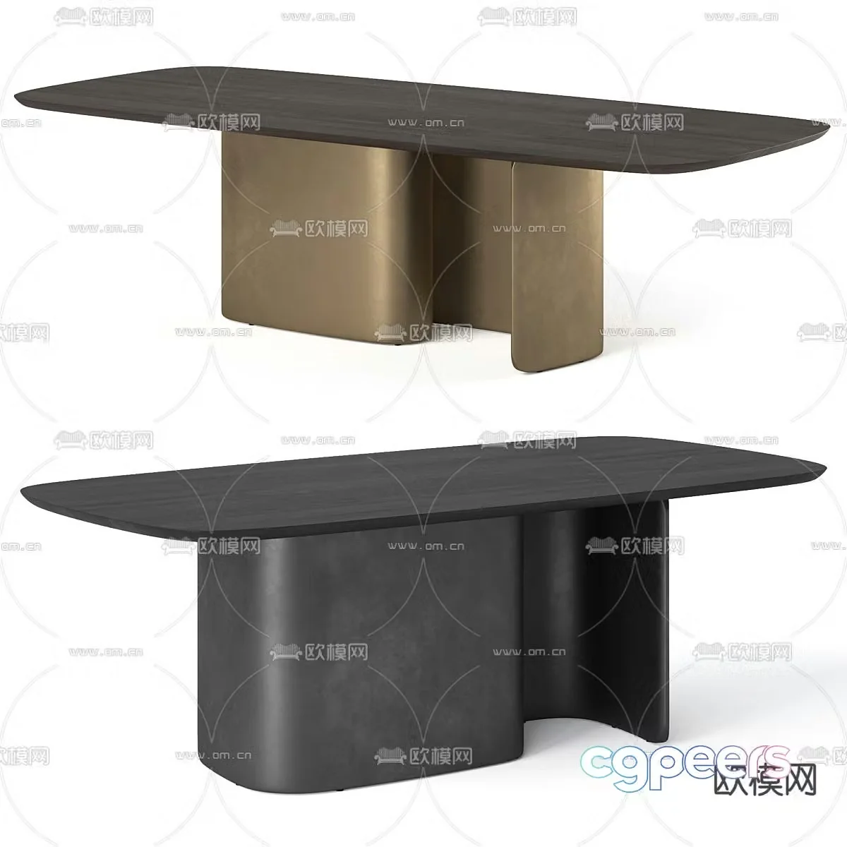 AlfDafre Esse dining table 3d model