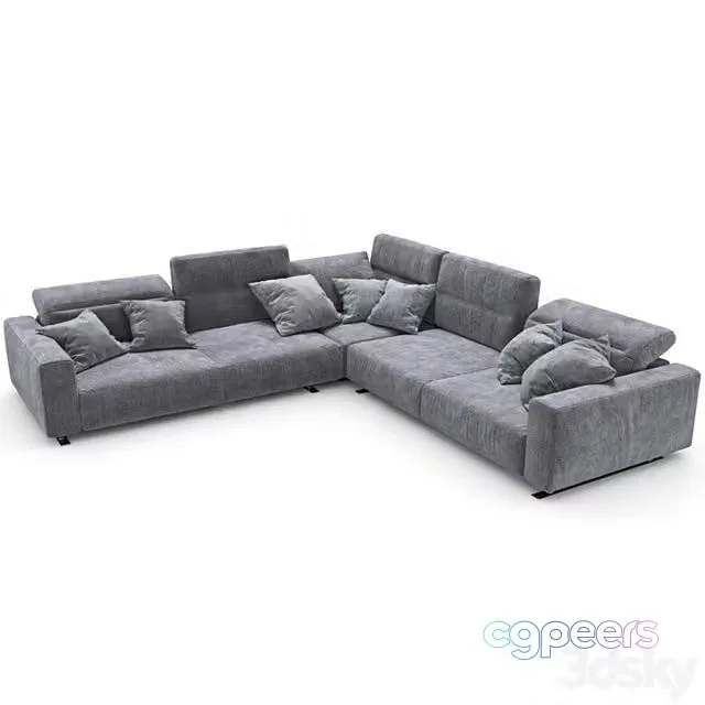 3ds Max Free – Sofa 192 – BoConcept Hampton