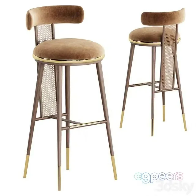 3ds Max Free – Bar Chair BLAKEY