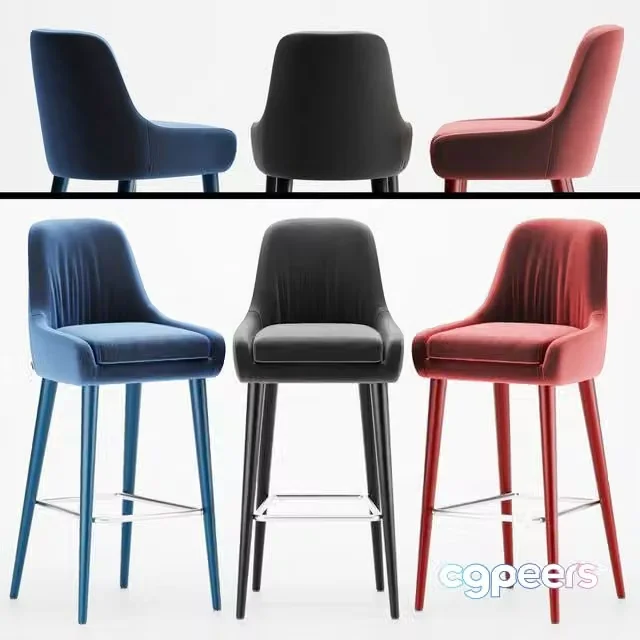 3ds Max Free – MONTBEL barstool DANIELLE 03682