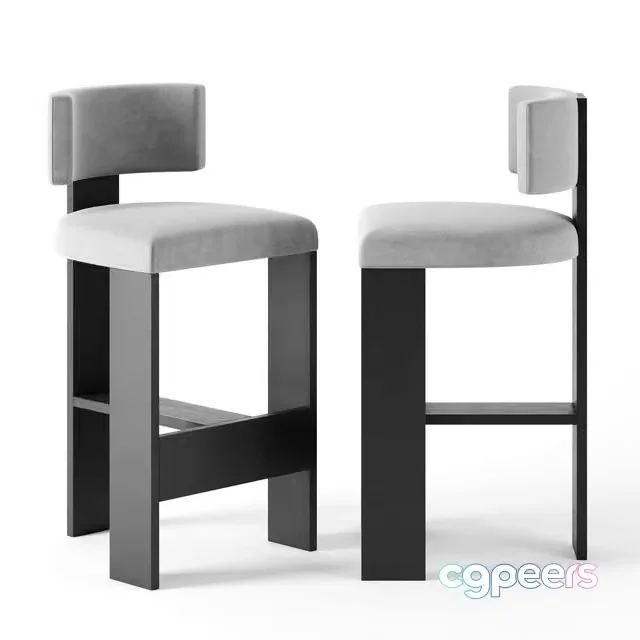 3ds Max Free – High L Chair by Nina Seirafi