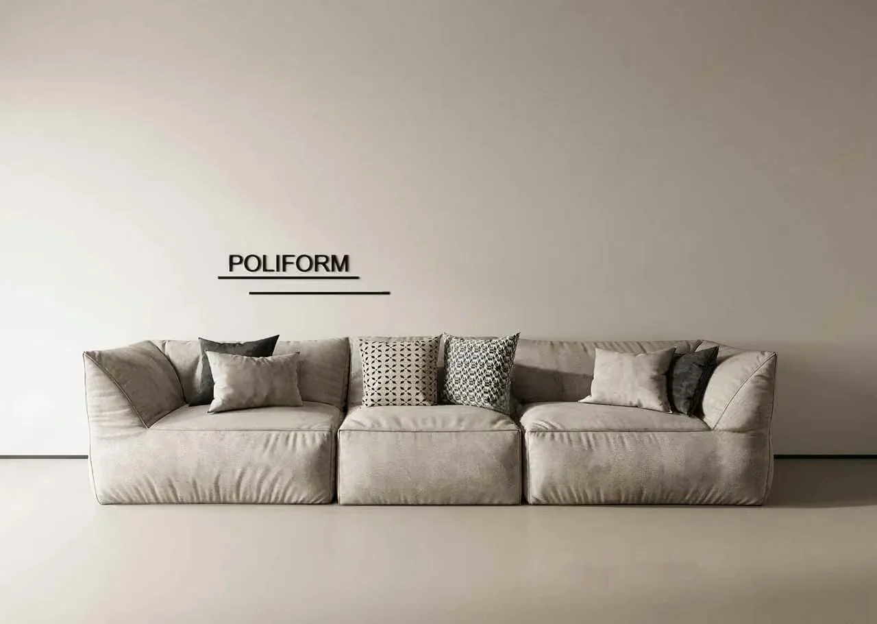 A Beige Couch 3D Model – 8711 – CORONA Render