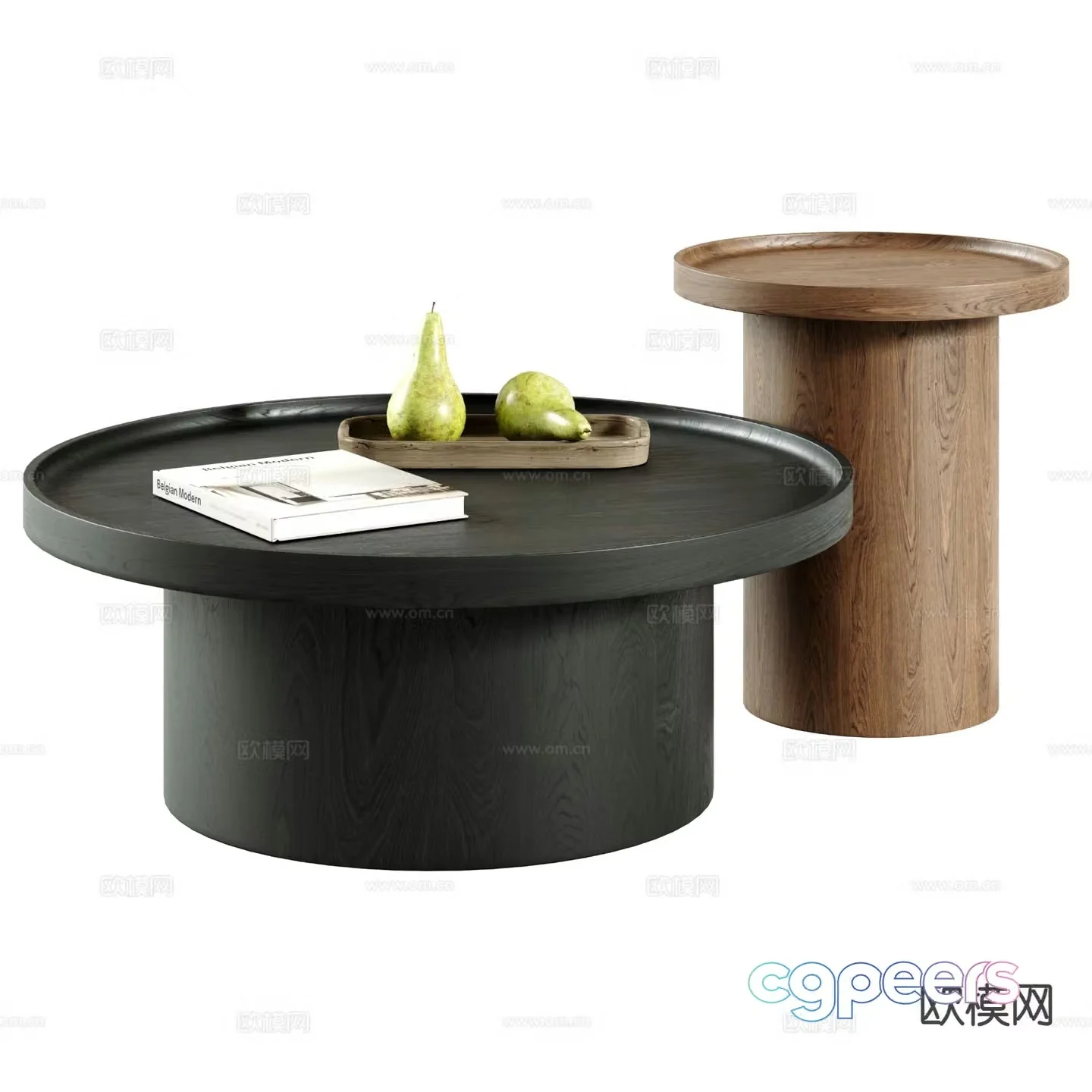 3D model of mother-in-law coffee table