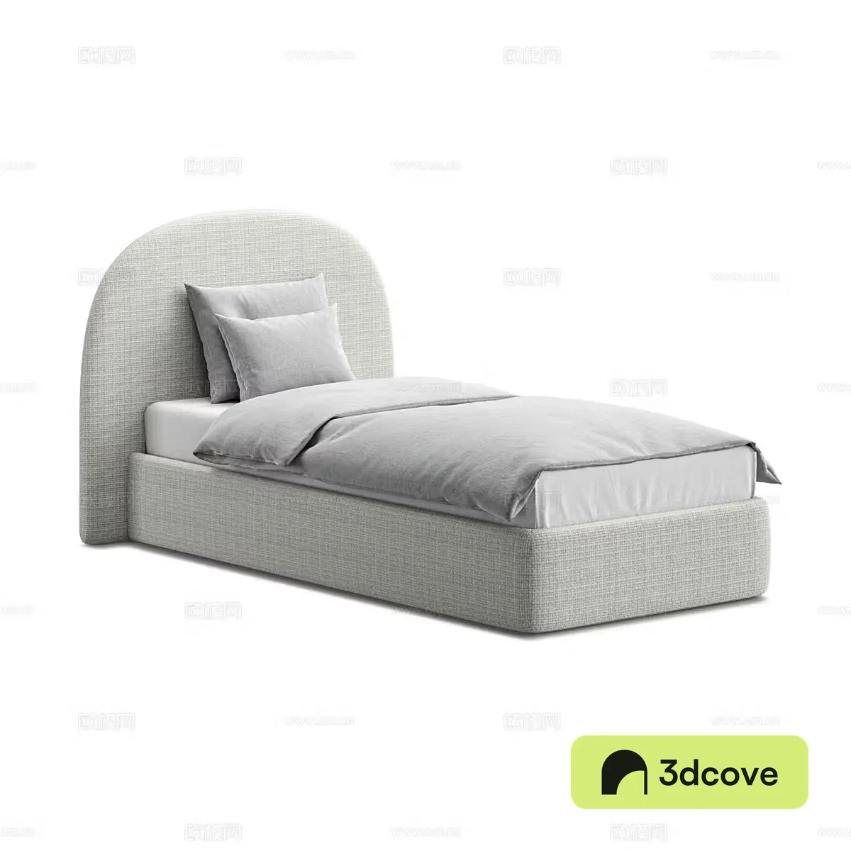 Modern simple single bed pillow