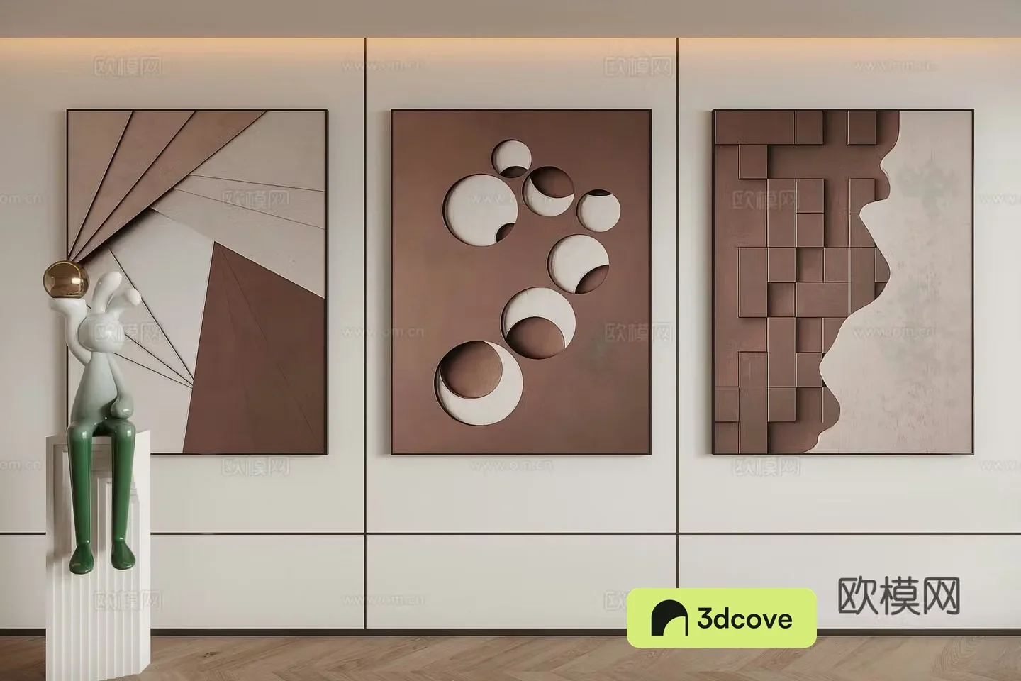 Modern minimalist decorative painting