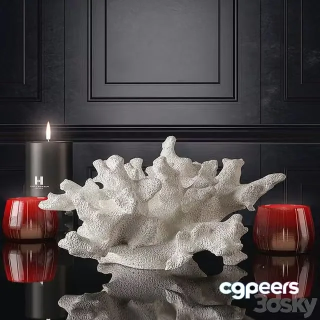 3ds Max Free – Decoration set by Kelly Hoppen