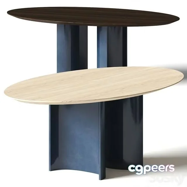 3ds Max Free – Porro – Jeff dining table