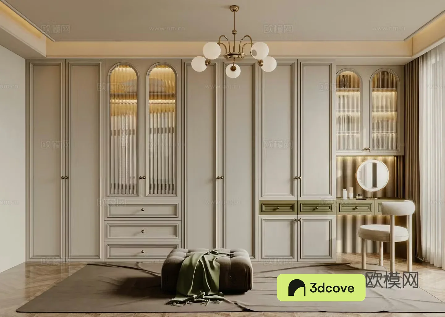 French cloakroom