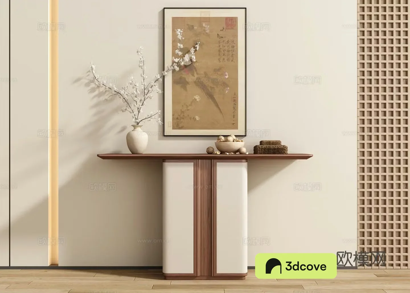 New Chinese style entrance hall