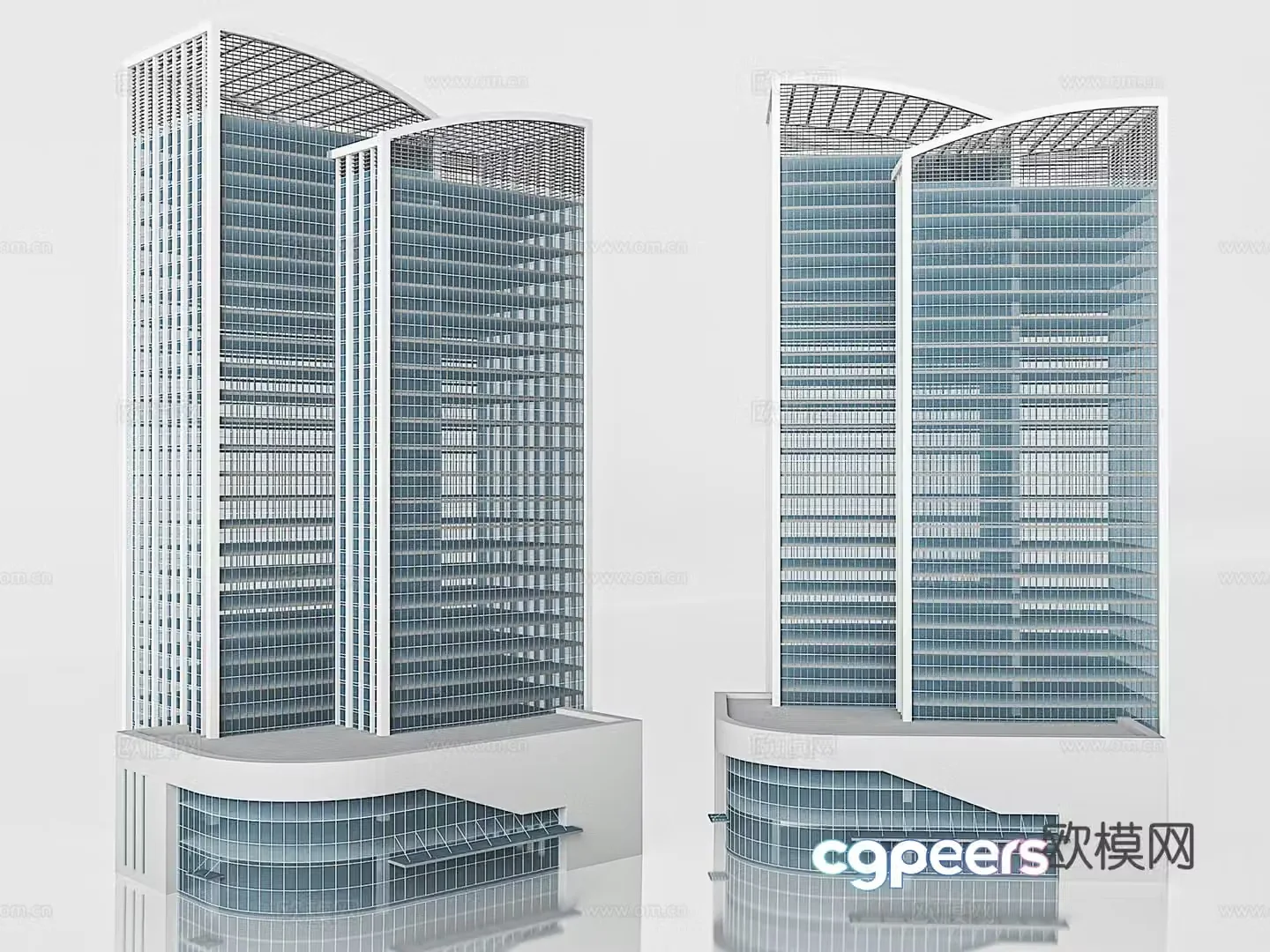 Office building building 3D model