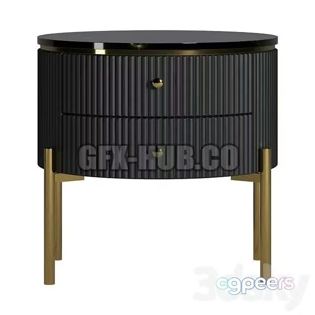 3ds Max Free – Designer Bedside Table LaLume TT00112