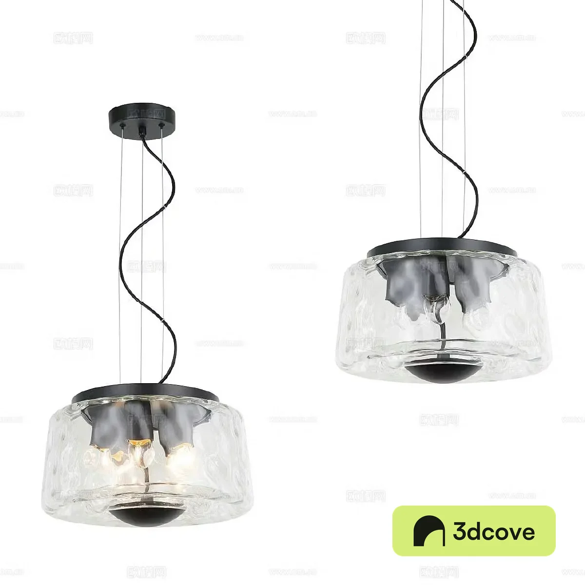 Modern simple and light luxury chandeliers simple chandeliers glass chandeliers restaurant chandeliers lamp