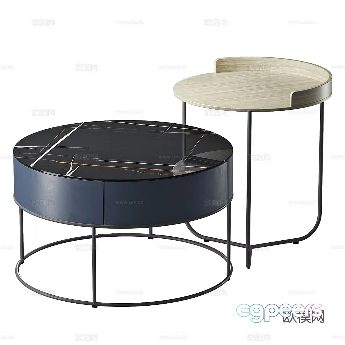 Modern minimalist ROOB LOOK coffee table 3d model