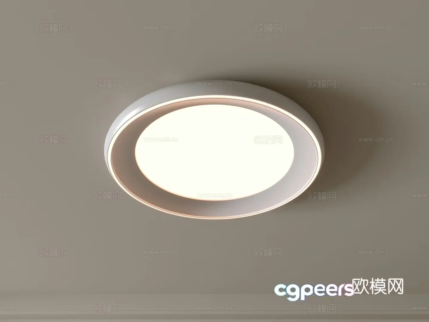 Modern ceiling lamp Geometric ceiling lamp Bedroom lamp Artistic shaped lamp Fashion living room lamp 3D model