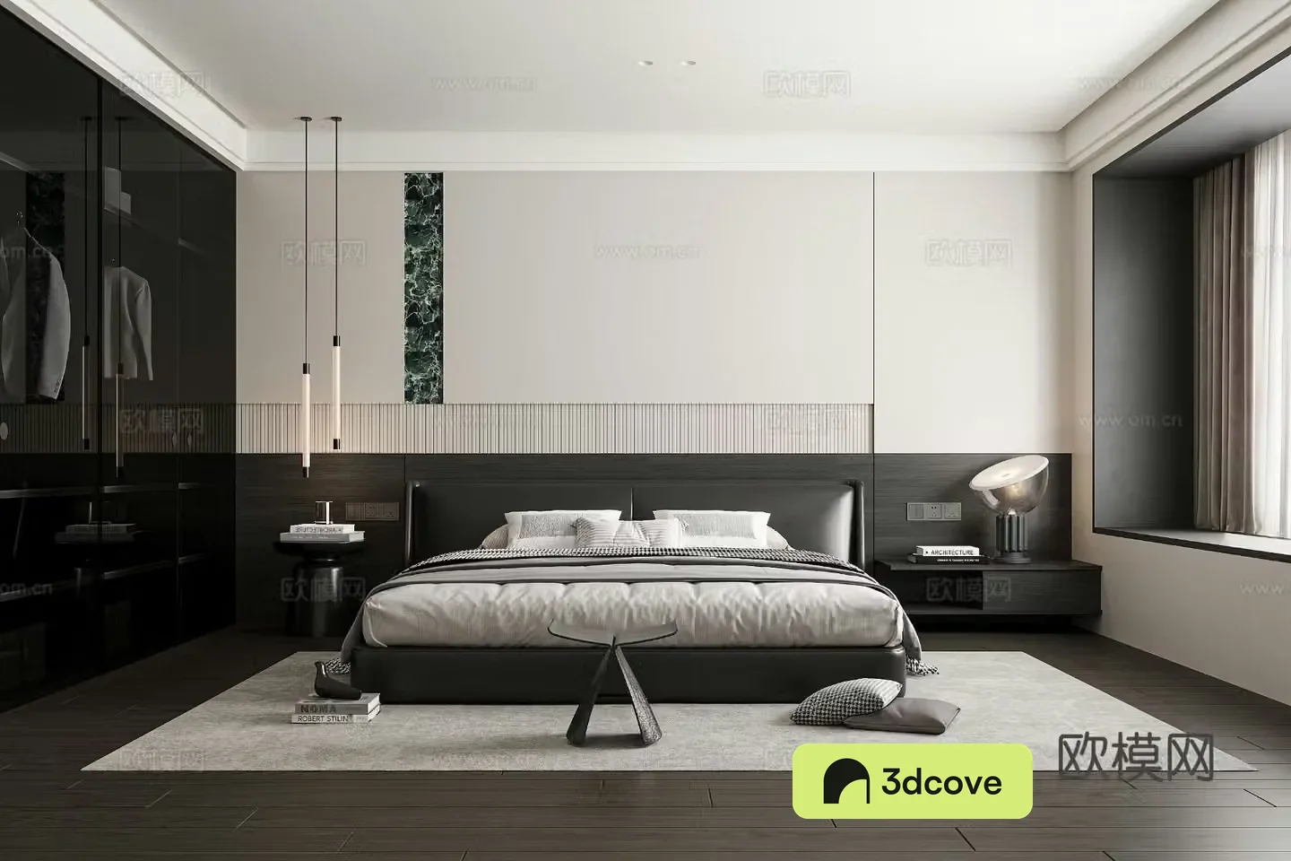 Modern bedroom premium gray bedroom black and white gray bedroom
