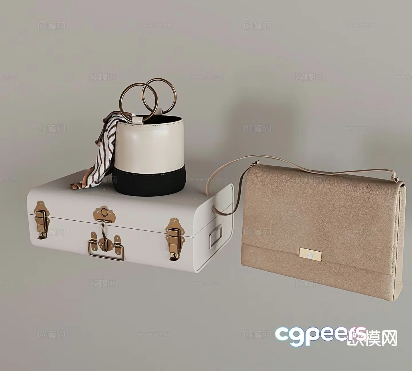 Bags Handbags Shoulder Bags Women’s Bags Leather Bags 3d model