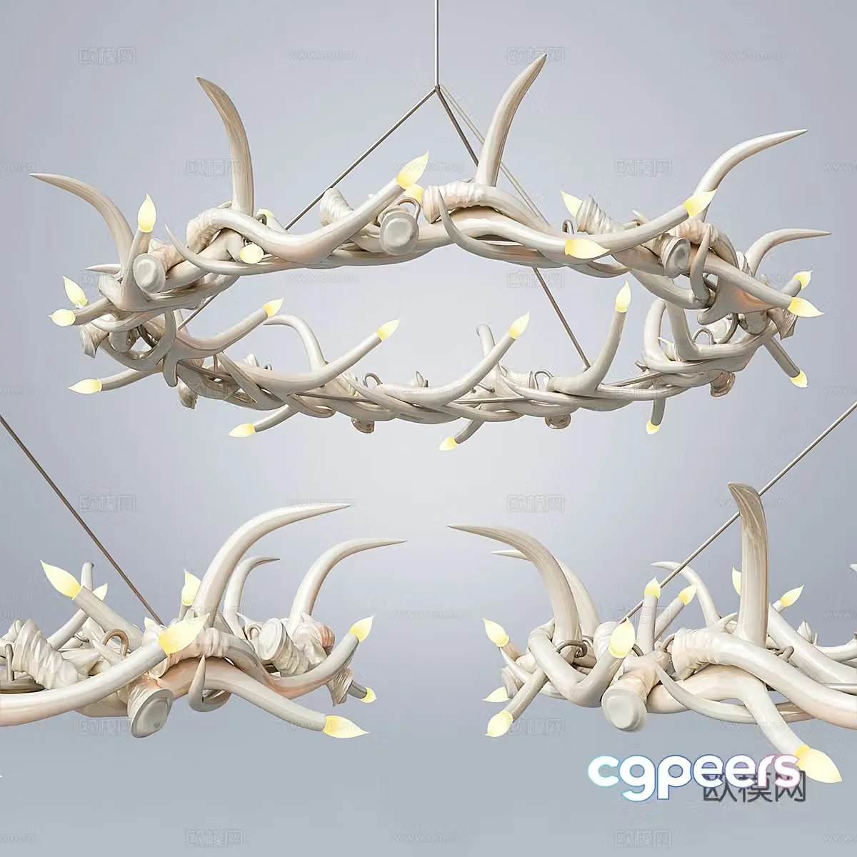 Chandelier 3d model