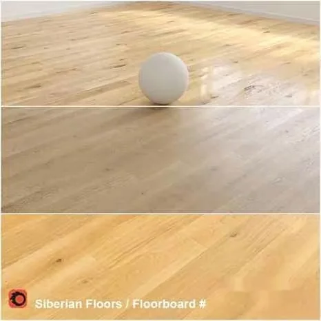 A Light-Colored Wooden Floor 3D Model – 17802 – CORONA Render