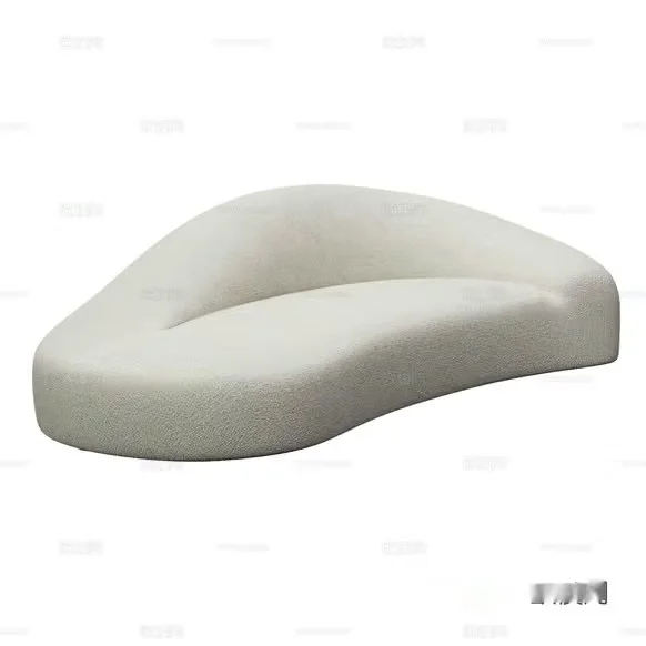 The Main Subject Is A White Curved Object 3D Model – 14547 – CORONA Render