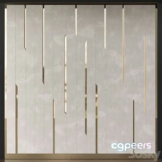 3ds Max Free – Wall Panel No. 65