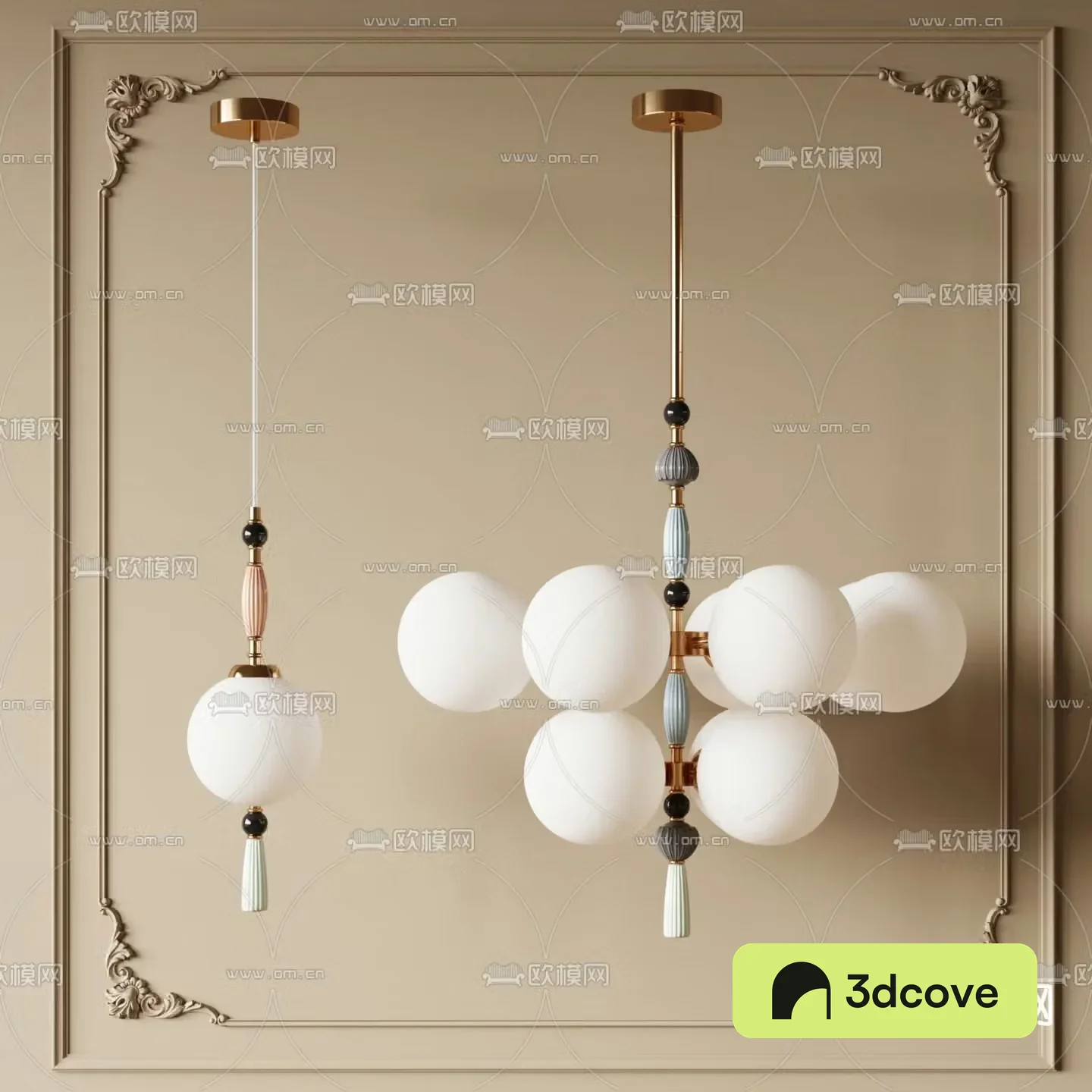 Modern chandelier hall chandelier
