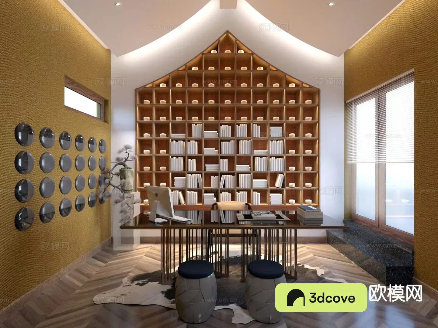 Chinese study room