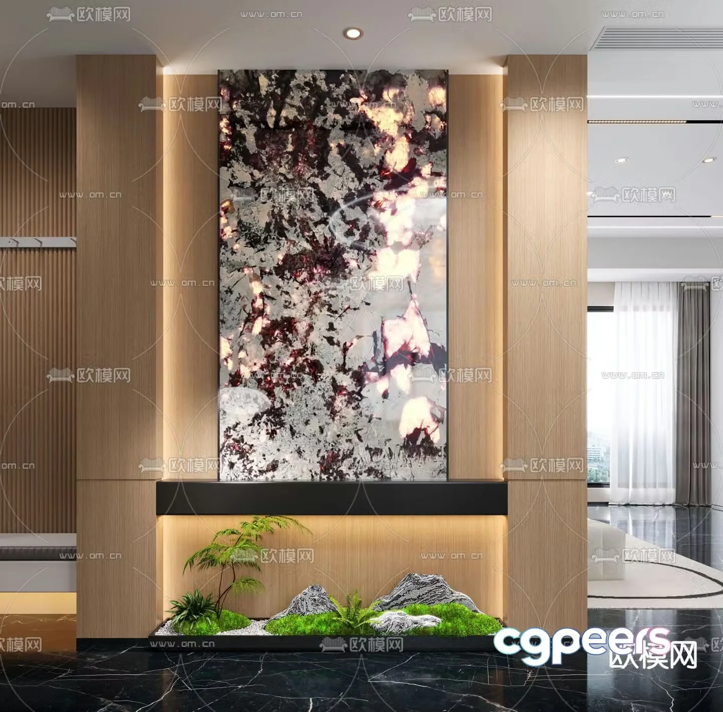 Entrance Partition Entrance Entrance 3D Model