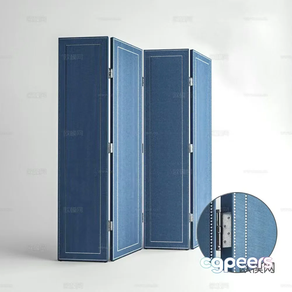 Modern screen Indoor screen Partition 3D model
