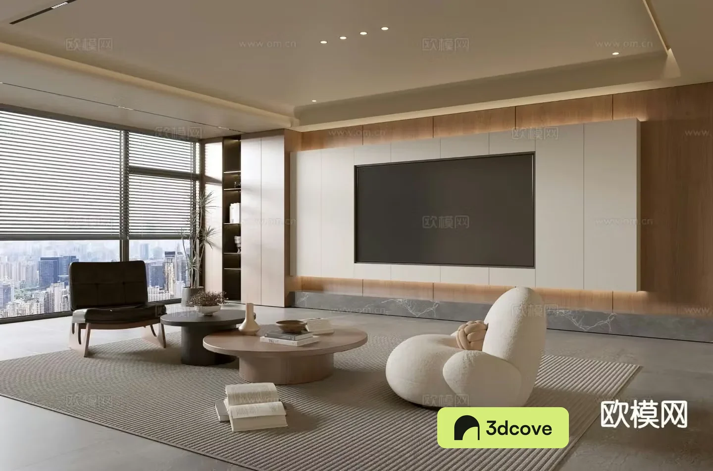 Wabi-sabi living room