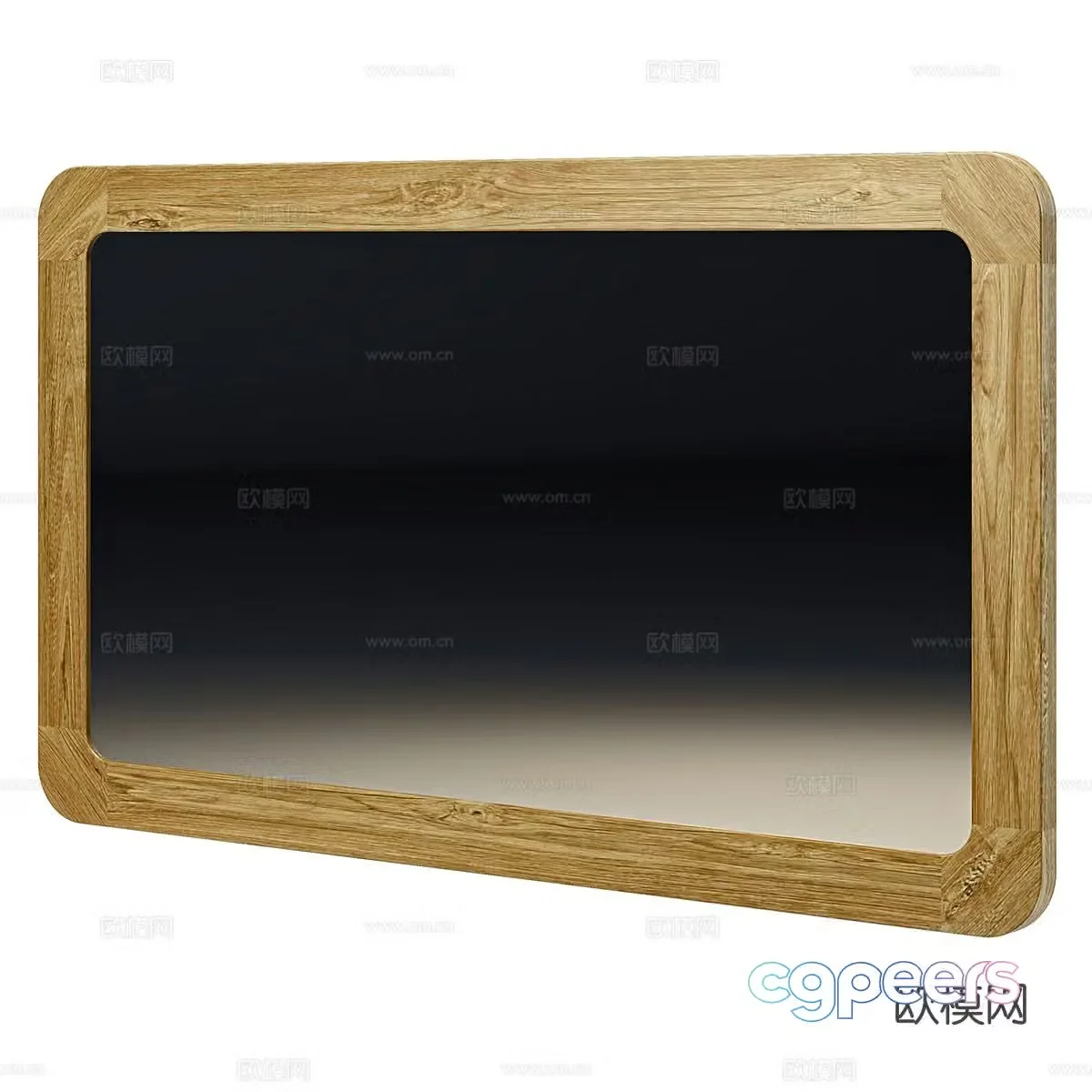 Nordic mirror cosmetic mirror bathroom mirror 3d model
