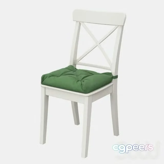 3ds Max Free – Ikea Ingolf with pillow Malinda