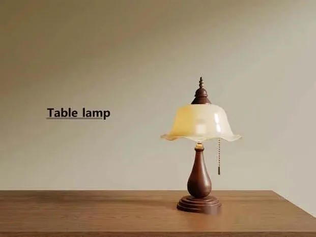 Table Lamp 3D Model – 2623 – VRAY Render