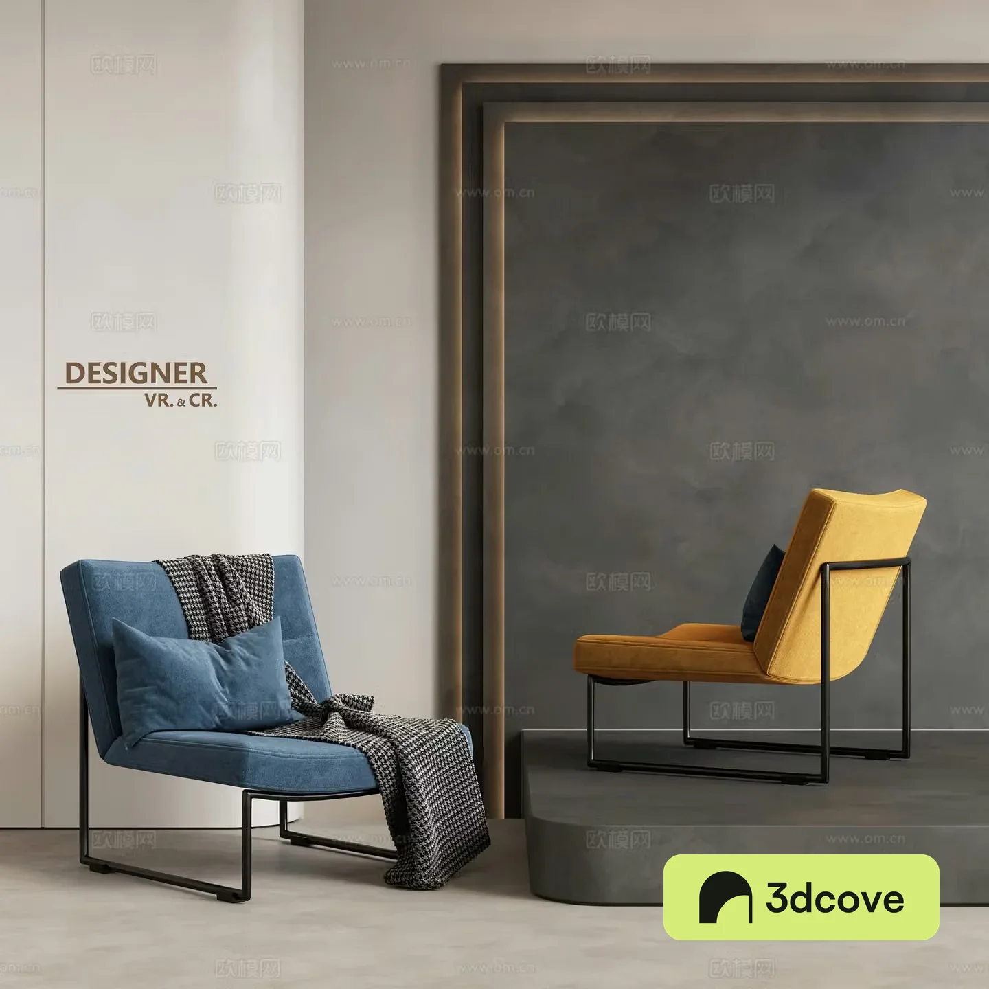 Modern chair leisure chair