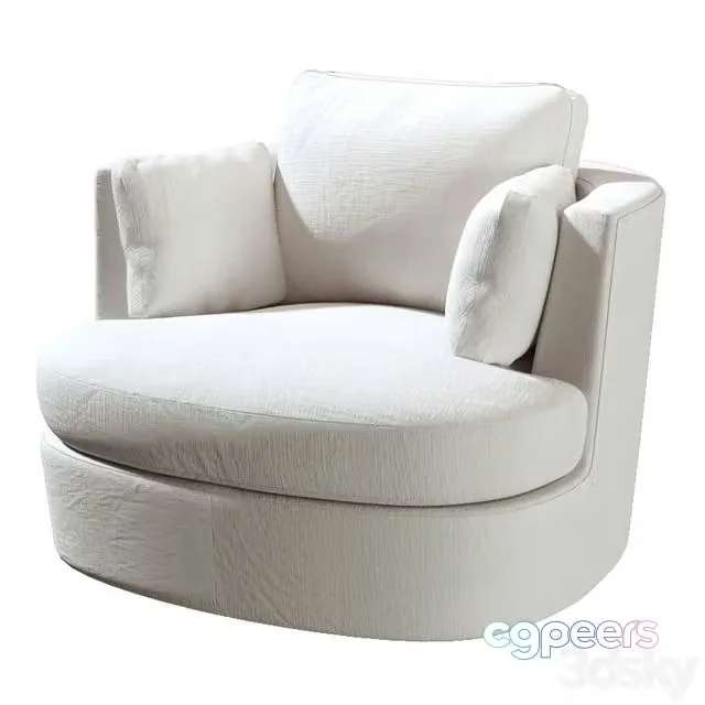 3ds Max Free – SWIVEL CHAIR CLARISSA BY EICHHOLTZ