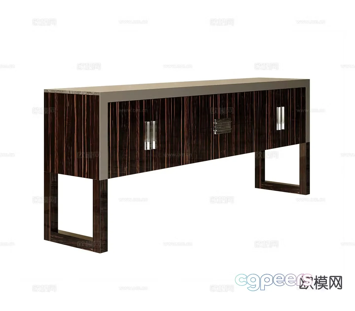 Modern sideboard sideboard 3d model