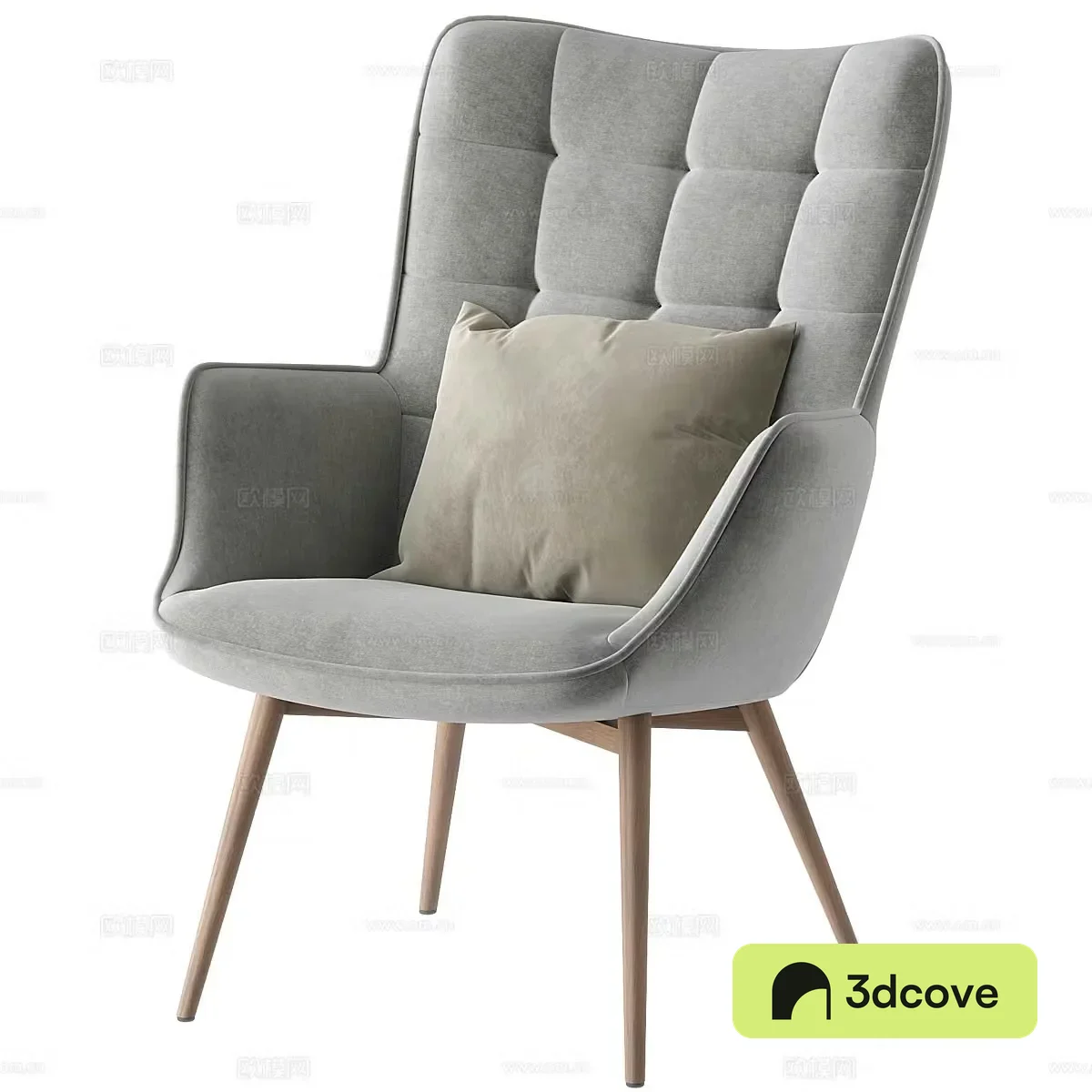 Modern Nordic Aichele Armchair