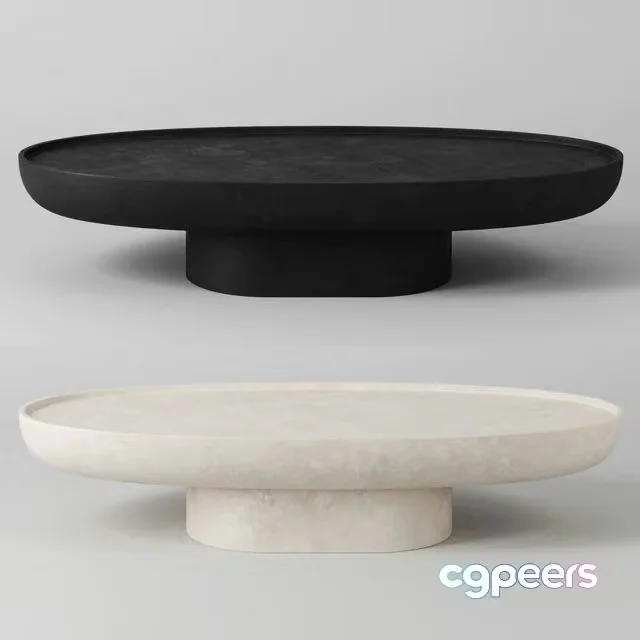 3ds Max Free – Swann coffee table by Kolkhoze