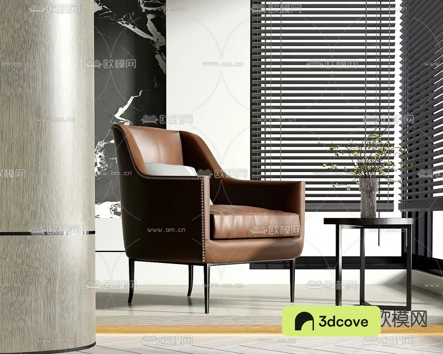 Light luxury sofa chair leisure chair table